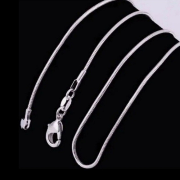 Mexican Laguna Lace Agate, Blue Topaz 925 Sterling Silver Pendant Necklace - Picture 4 of 5